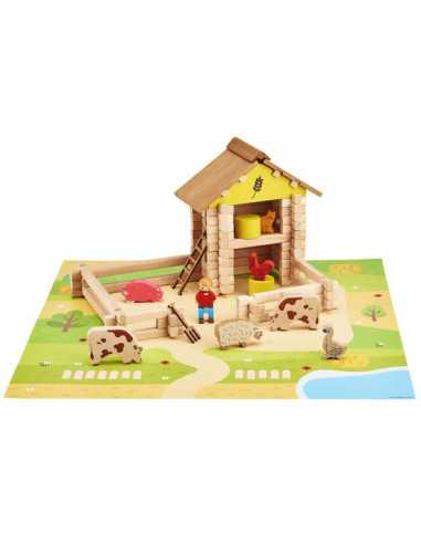 Ma ferme en bois 95 pièces - Jeujura Ma ferme en bois 95 pièces - Jeujura