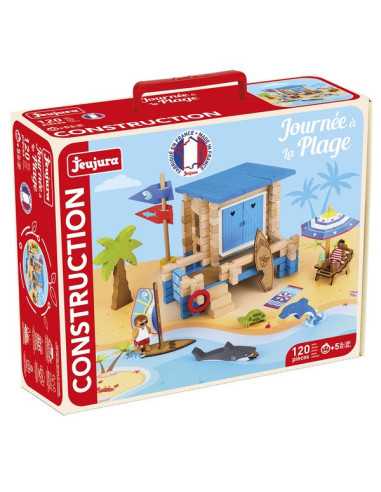Journée à la plage 120 pièces - Jeujura