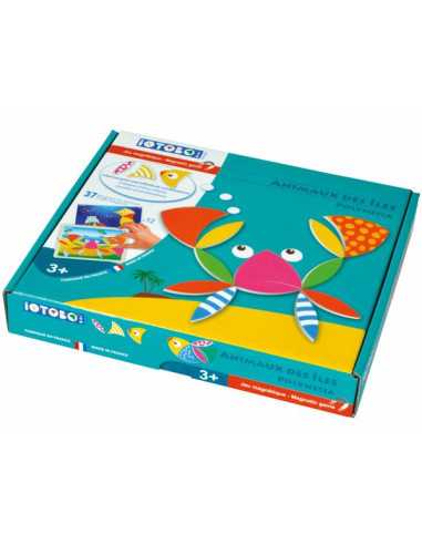 Jeu magnétique iOTOBO Animaux des îles Jeu magnétique iOTOBO Animaux des îles