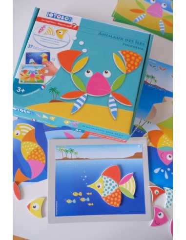 Jeu magnétique iOTOBO Animaux des îles Jeu magnétique iOTOBO Animaux des îles