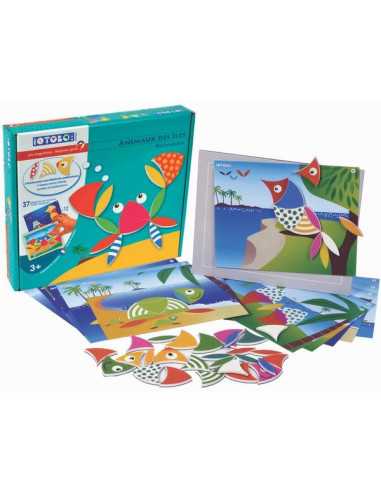 Jeu magnétique iOTOBO Animaux des îles Jeu magnétique iOTOBO Animaux des îles