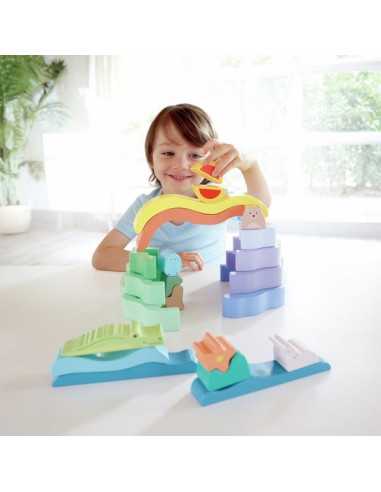 Blocs à empiler Nature et animaux - Hape Blocs à empiler Nature et animaux - Hape