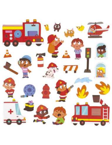 Magnéti'stories Les pompiers - Janod Magnéti'stories Les pompiers - Janod