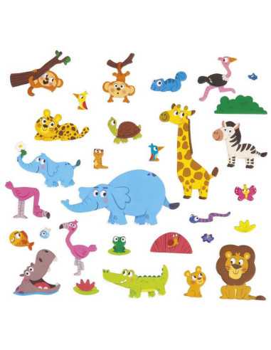 Magnéti'stories Les animaux d'Afrique... Magnéti'stories Les animaux d'Afrique...