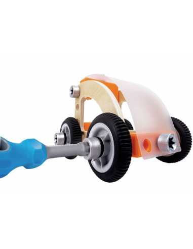 Ensemble de voitures à construire - Hape Ensemble de voitures à construire - Hape