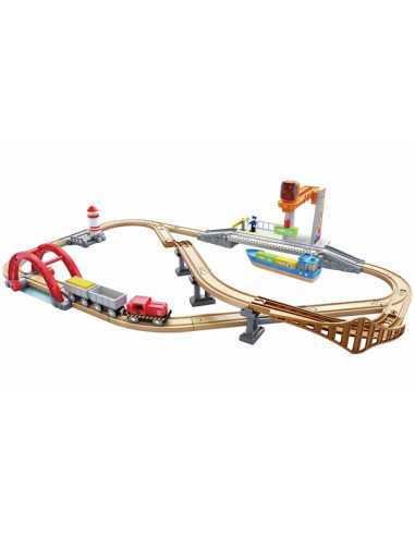 Circuit de train de cargaison avec... Circuit de train de cargaison avec...