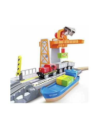 Circuit de train de cargaison avec... Circuit de train de cargaison avec...