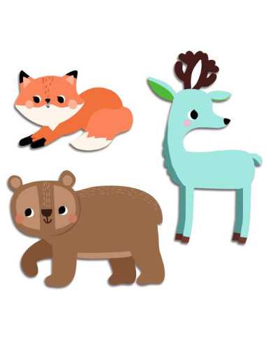Gommettes Animaux de la forêt - Djeco Gommettes Animaux de la forêt - Djeco