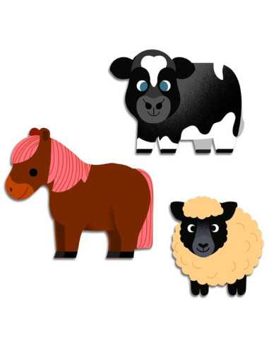 Gommettes Animaux de la ferme - Djeco Gommettes Animaux de la ferme - Djeco