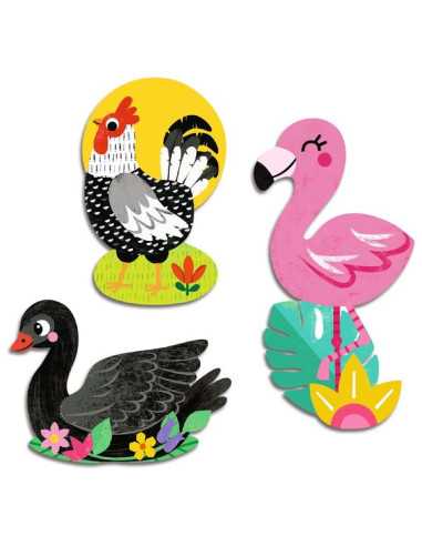 Gommettes Oiseaux - Djeco Gommettes Oiseaux - Djeco