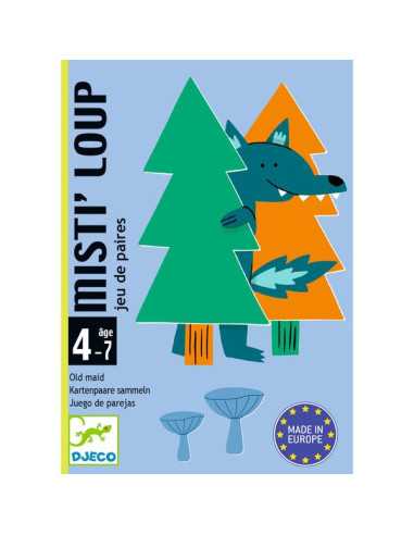 Jeu de cartes Misti'Loup - Djeco Jeu de cartes Misti'Loup - Djeco