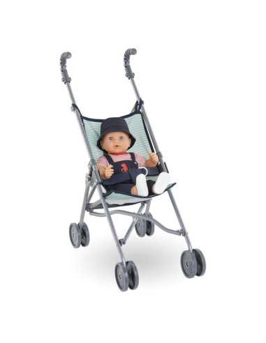 Poussette canne bleue - Corolle Poussette canne bleue - Corolle