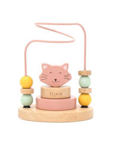 Labyrinthe de perles en bois Chat -... Labyrinthe de perles en bois Chat -...