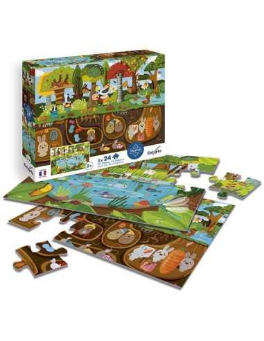 Puzzles Vie dessus Vie dessous 24... Puzzles Vie dessus Vie dessous 24...