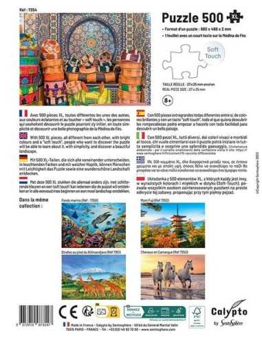 Puzzle Médina de Fès 500 pièces XL -... Puzzle Médina de Fès 500 pièces XL -...