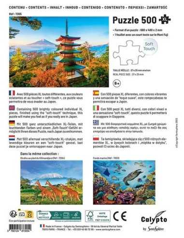 Puzzle Mont Fuji 500 pièces XL -... Puzzle Mont Fuji 500 pièces XL -...