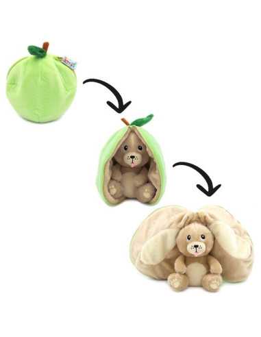 Peluche Crocket le chien pomme -... Peluche Crocket le chien pomme -...