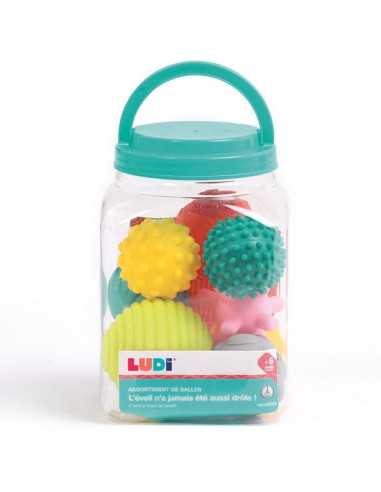 Assortiment de 8 balles - LUDI Assortiment de 8 balles - LUDI
