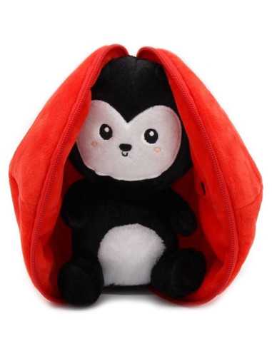 Peluche Comet la coccinelle tomate -...