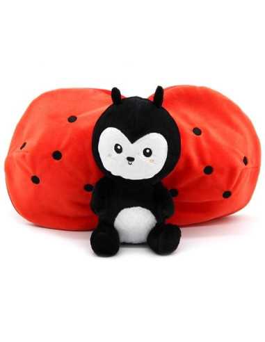 Peluche Comet la coccinelle tomate -... Peluche Comet la coccinelle tomate -...