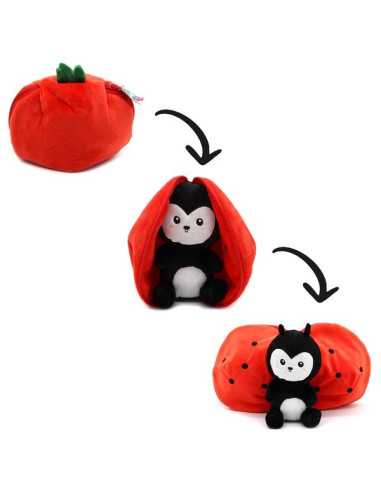 Peluche Comet la coccinelle tomate -... Peluche Comet la coccinelle tomate -...