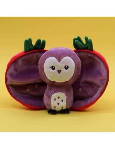 Peluche Violet la chouette fraise -... Peluche Violet la chouette fraise -...