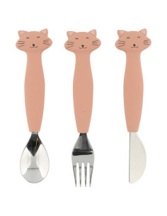 Couverts en silicone Chat -...