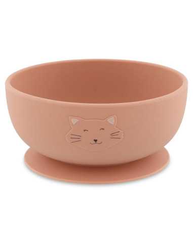 Bol en silicone avec ventouse Chat -...