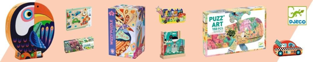 Puzzles Djeco : puzzles bois et carton pour tout âges