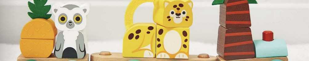 Janod collection tropik - Jouets d’éveils en bois