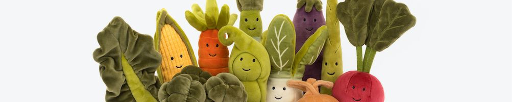 Peluches Amuseables Fruits et légumes Jellycat