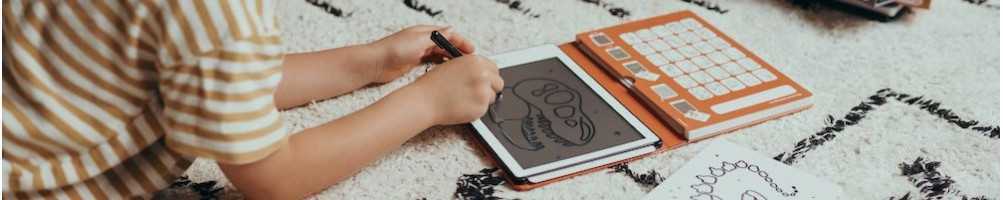 Tablette à dessin pour enfant.