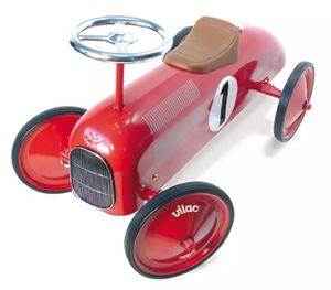 Vilac - Porteur voiture vintage rouge - Le jouet rétro parfait pour votre  enfant - Le Petit Zèbre