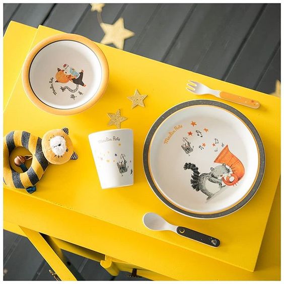 Accessoires du repas pour le quotidien des enfants - Made in France