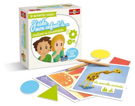 Exercice pour améliorer la concentration chez l'enfant