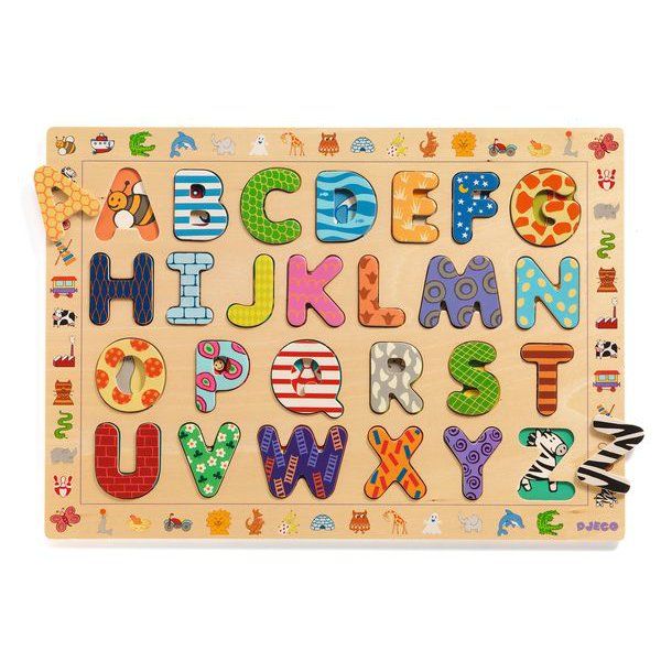 alphabet en bois djeco