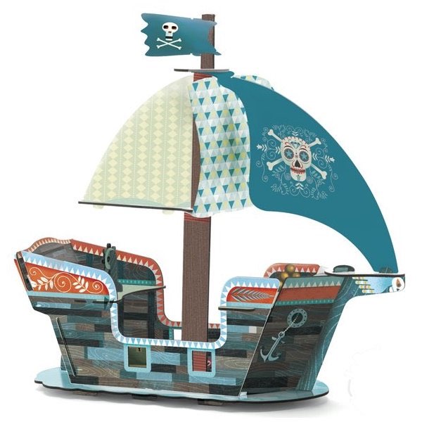 BATEAU PIRATE POPTOPLAY DE DJECO