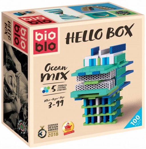 BIOBLO Hello box océan 100 briques