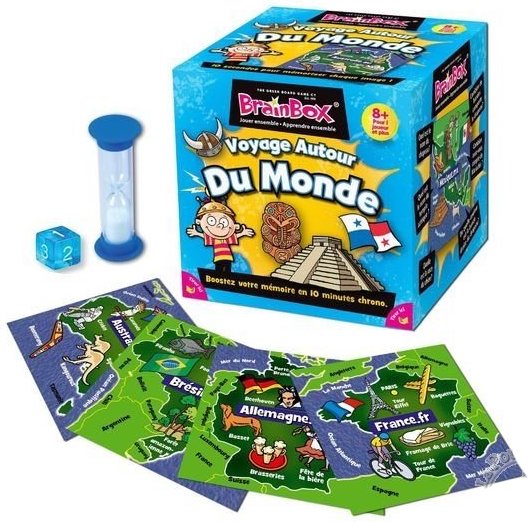 Jeu éducatif pour apprendre la géographie du monde