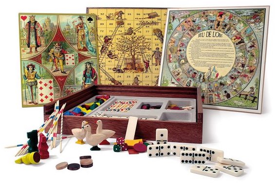 Coffret de jeux tradition Jeujura