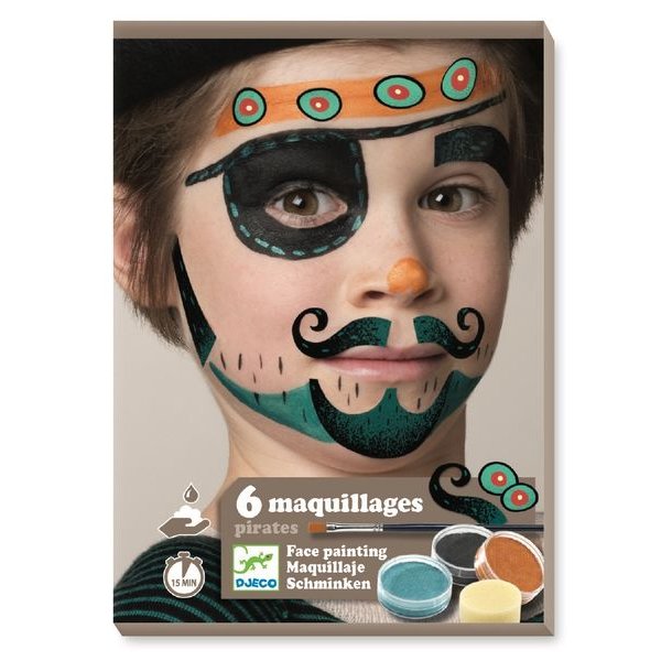 Maquillage de papillon simple - Maquillage sur Tête à modeler