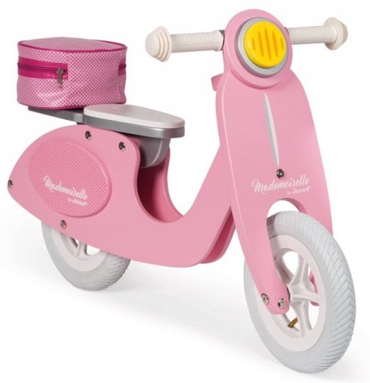 Draisienne Scooter rose pour les filles