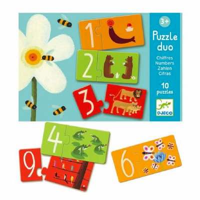 puzzle duo chiffres djeco