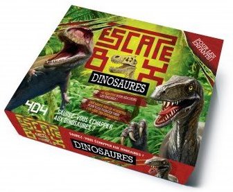 Jeu Escape game pour enfant dinosaures