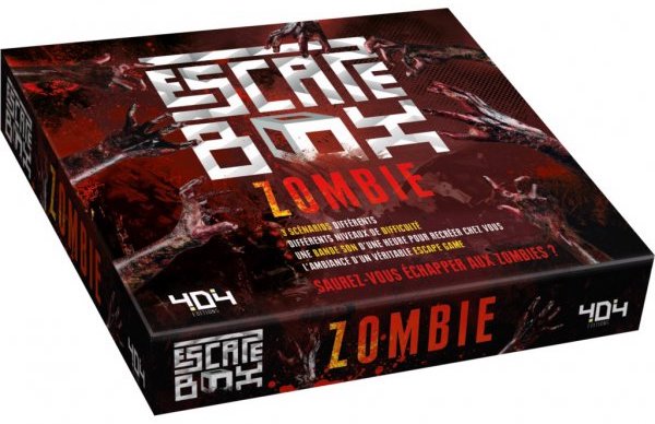 Jeu de société Escape Game pour adultes Zombie