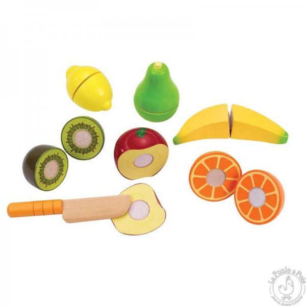 Fruit à découper pour enfant jouer marchande