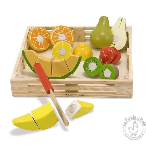 Fruit à découper pour enfant jouer dinette