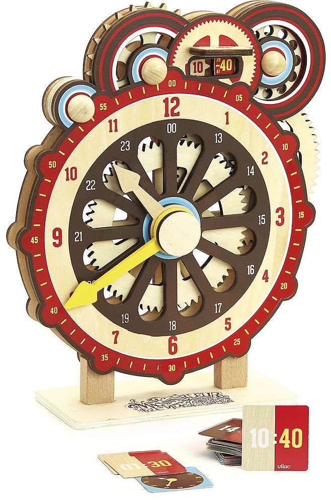 Horloge d'apprentissage Machinalirleur de Vilac