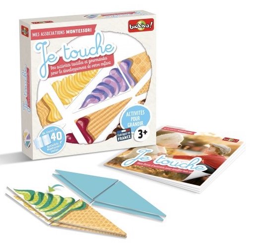 Jeu Montessori pour développer le toucher