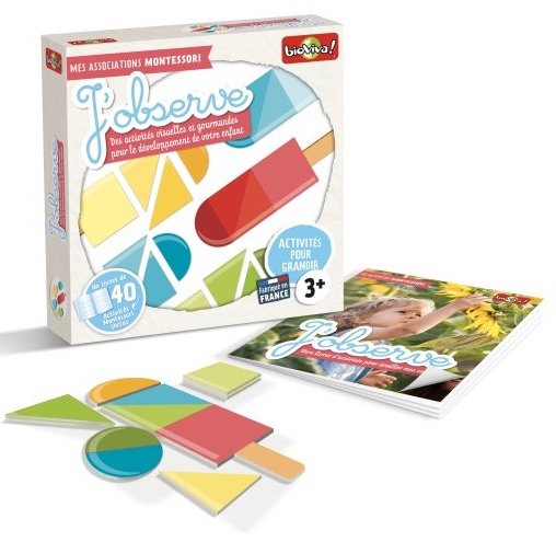 Jeu Montessori pour développer la vue